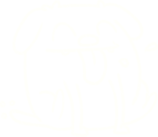 disegno di gesso del cane png