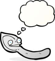 cartoon spoon with thought bubble png