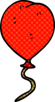 ballon de griffonnage de dessin animé png