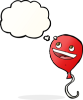cartoon balloon with thought bubble png
