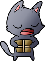 talking cat cartoon png