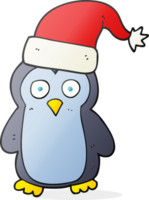 hand drawn cartoon penguin png