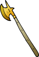 cartoon doodle medieval weapon png