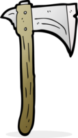 hand drawn cartoon axe png