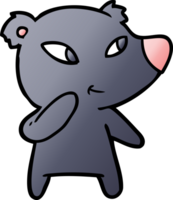 orso simpatico cartone animato png