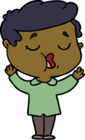 cartoon man talking png