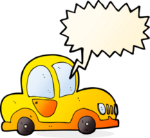 cartoon car with speech bubble png
