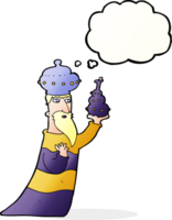 one of the three wise men with thought bubble png