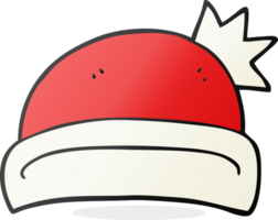 mano disegnato cartone animato Natale cappello png