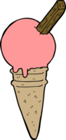 helado de dibujos animados png