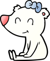 polar bear cartoon png