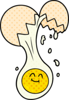 cartoon egg yolk png