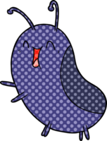 cartoon happy bug png