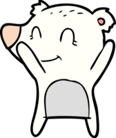 polar bear cartoon png