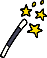 cartoon magic wand png