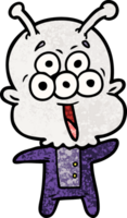 happy cartoon alien png