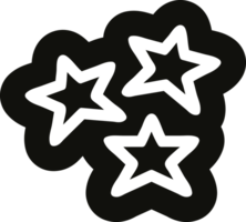 star shapes icon symbol png