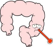 cartoon unhealthy colon png