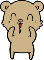 happy cartoon bear png