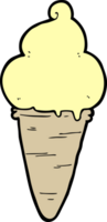 helado de dibujos animados png