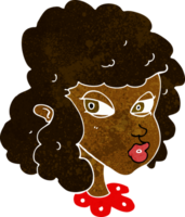 cartoon suspicious woman png