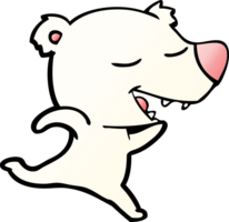 oso polar de dibujos animados png