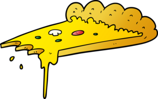 cartoon slice of pizza png