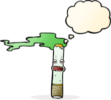 cartoon marijuana character with thought bubble png