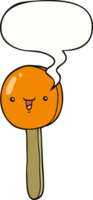 cartoon lollipop with speech bubble png