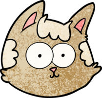 cartoon cat face png