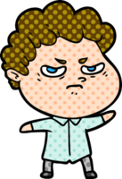 cartoon angry man png