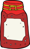 dessin animé pot de confiture png