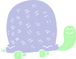 flat color illustration of turtle png