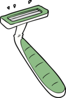 cartoon disposable razor png