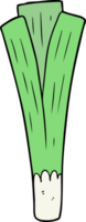 cartoon organic leek png