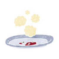 cartoon empty plate of food png
