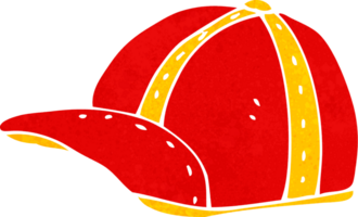 cartoon old school cap png