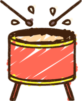 Drum Chalk Drawing png