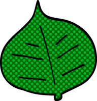 cartoon doodle leaf png