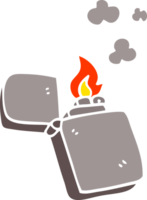 cartoon doodle old lighter png