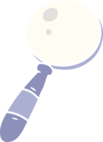 hand drawn cartoon doodle of a magnifying glass png