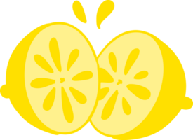 tranches de citron frais png