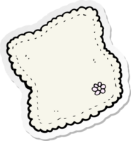 sticker of a cartoon handkerchief png