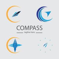 Creative Compass Concept Logo vector