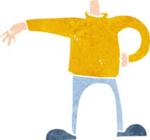 cartoon male body making gesture mix and match cartoons or add own photos as head png