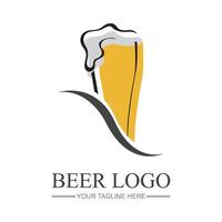 Beer Vintage Logo Design Template vector