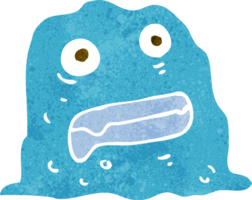 cartoon slime creature png