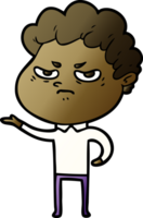 cartoon angry man png