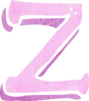 cartoon letter z png