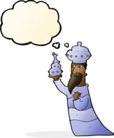 one of the three wise men with thought bubble png